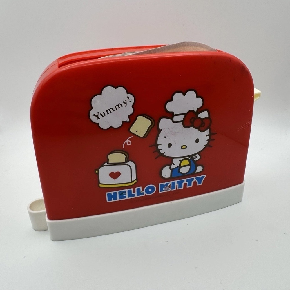 Rare Hello Kitty Note Toaster Paper Dispenser Y2K Toast Notes